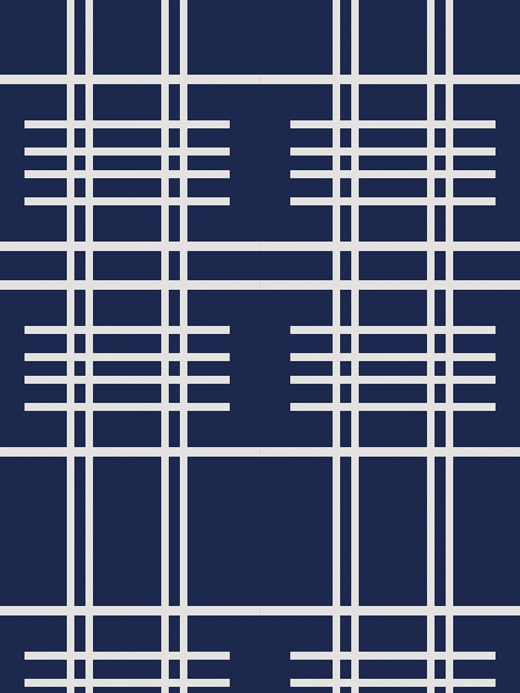 Jupiter10 geometric mid-century modern wallpaper Delft