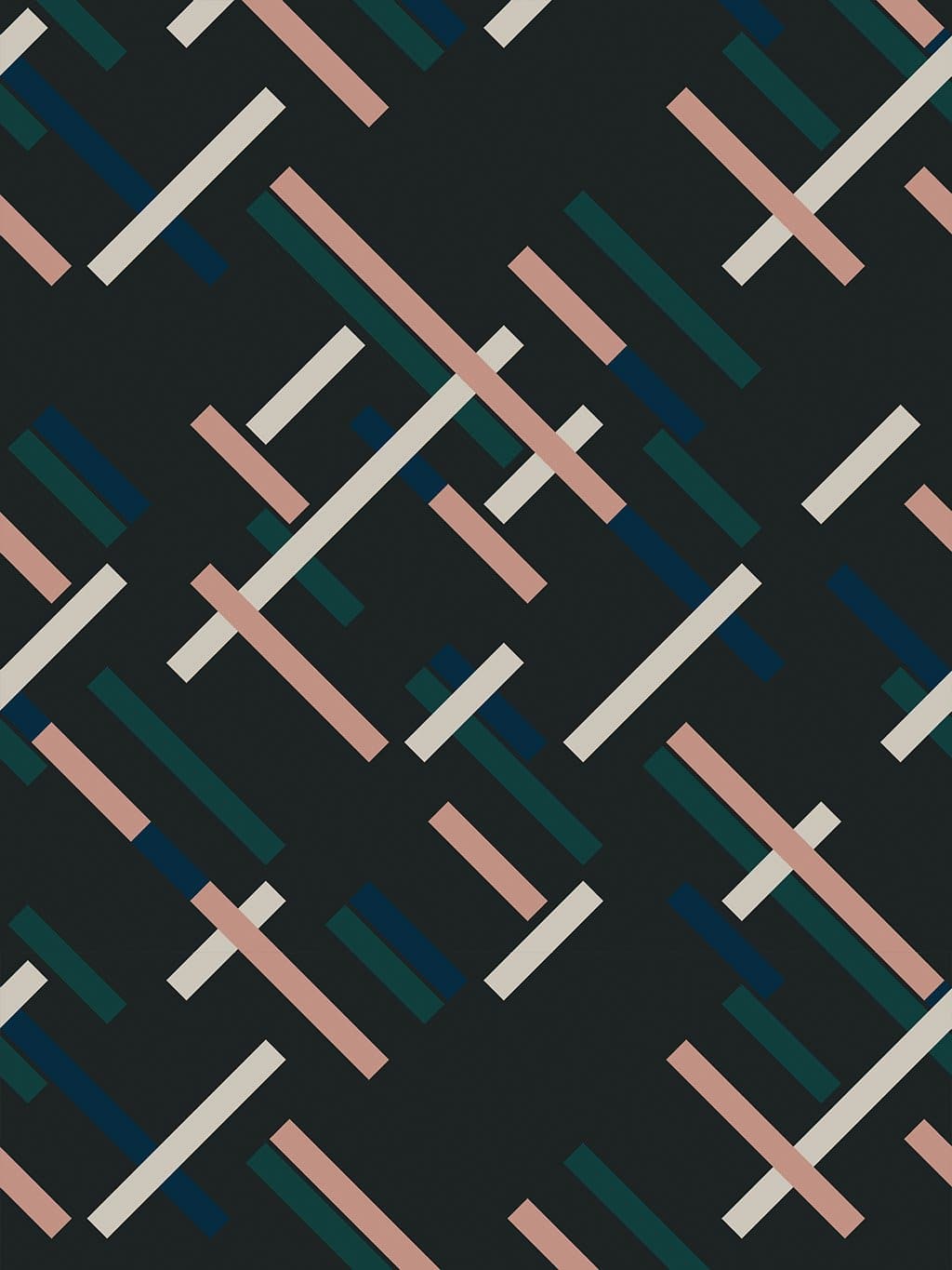 Jupiter10 geometric mid-century modern wallpaper Edinburgh