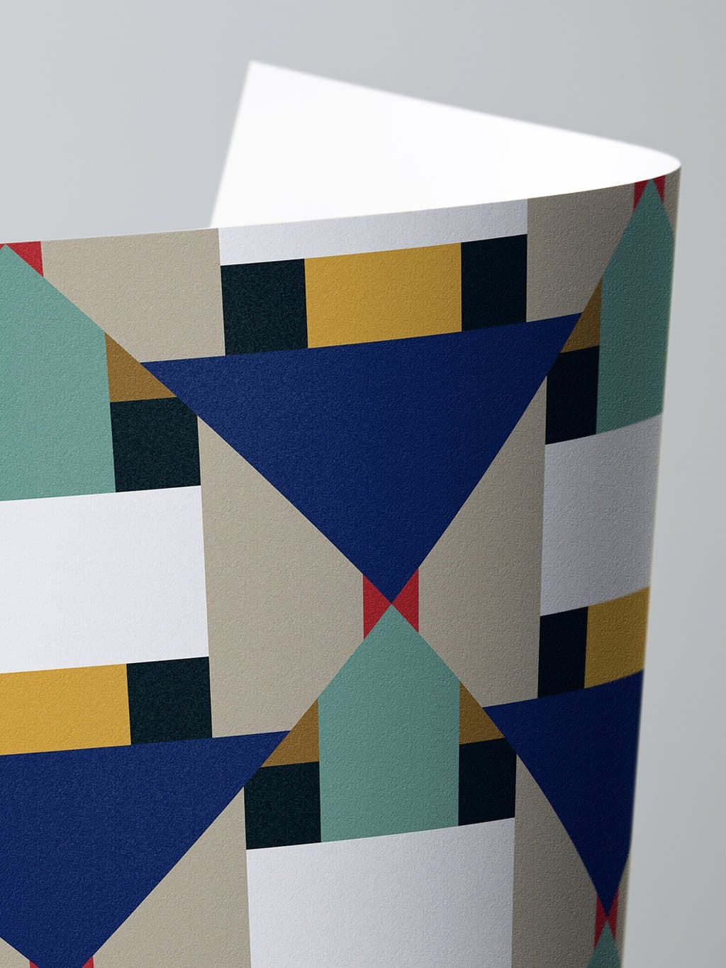 Jupiter10 geometric mid-century modern wallpaper Innsbruck