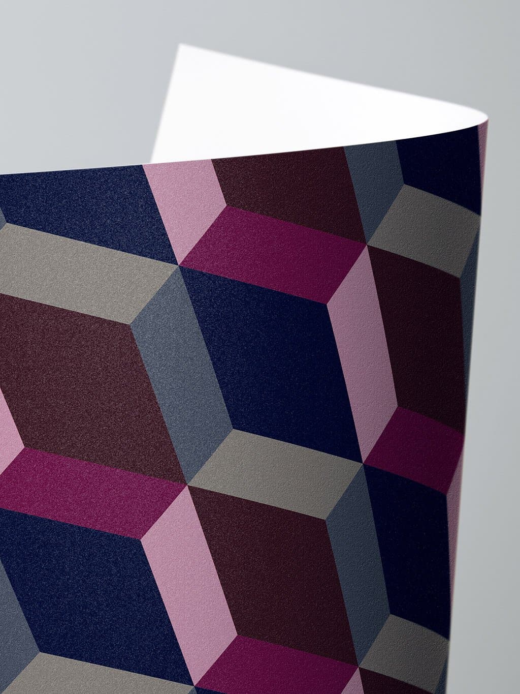 Jupiter10 geometric mid-century modern wallpaper Jaipur