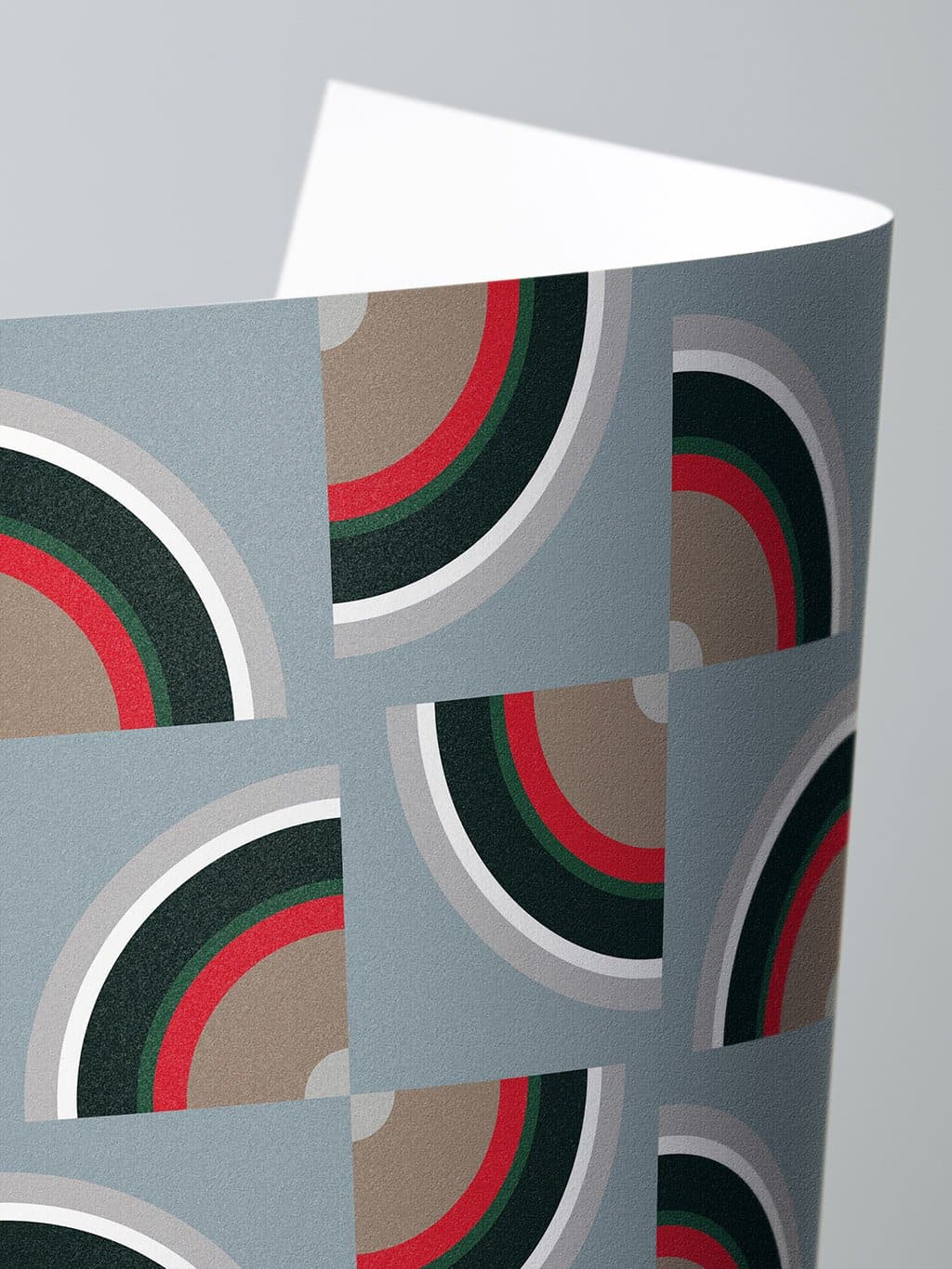 Jupiter10 geometric mid-century modern wallpaper Kyoto