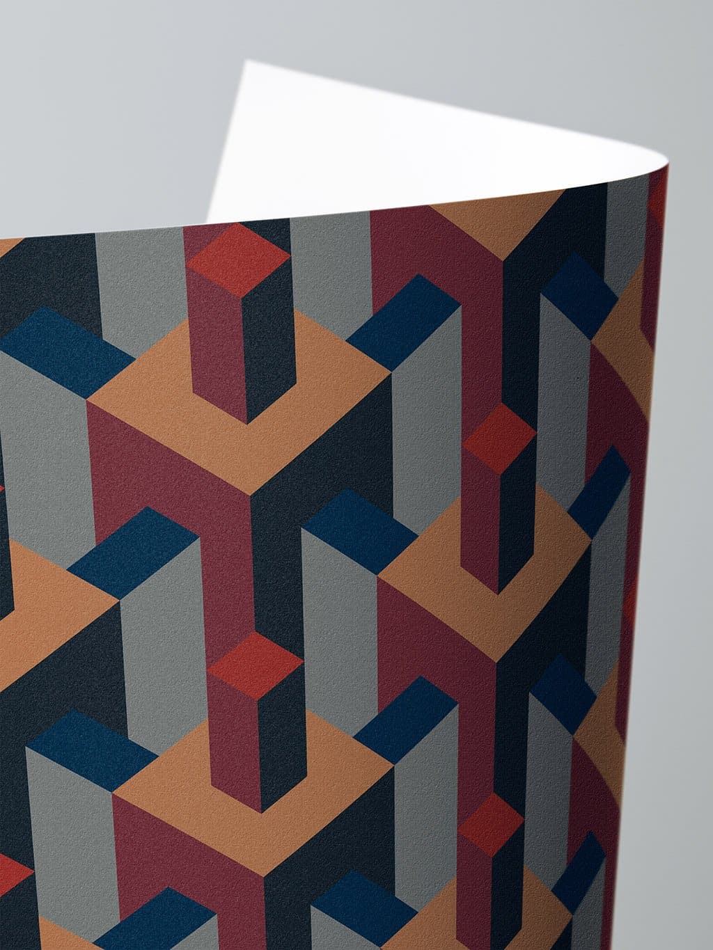 Jupiter10 geometric mid-century modern wallpaper Marrakech