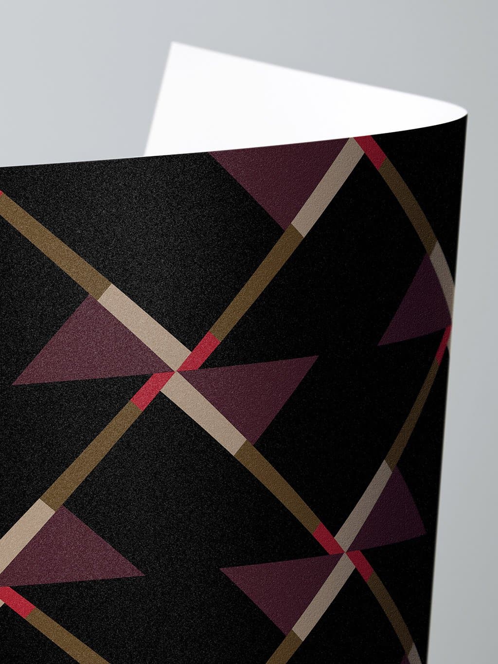 Jupiter10 geometric mid-century modern wallpaper Nairobi