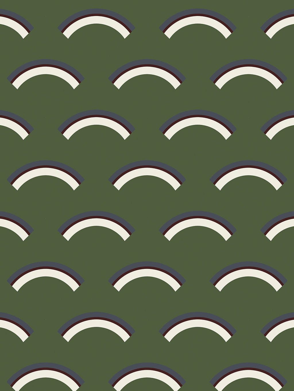 Jupiter10 geometric mid-century modern wallpaper Nassau