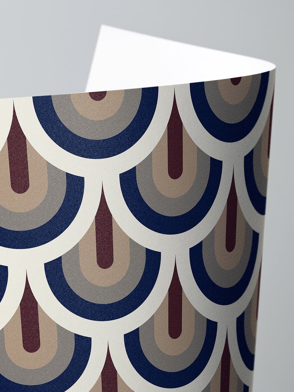 Jupiter10 geometric mid-century modern wallpaper Prague