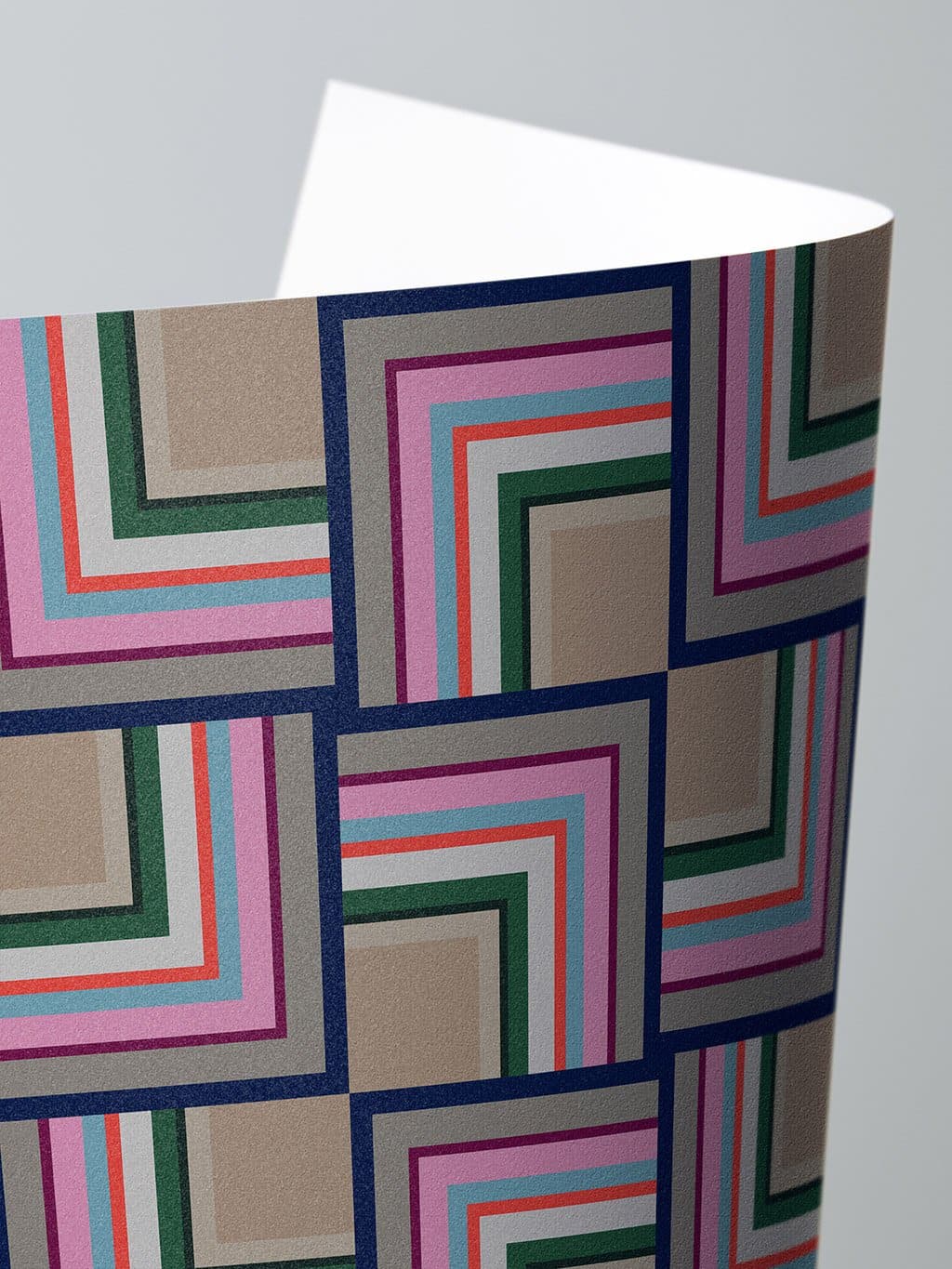 Jupiter10 geometric mid-century modern wallpaper Quito