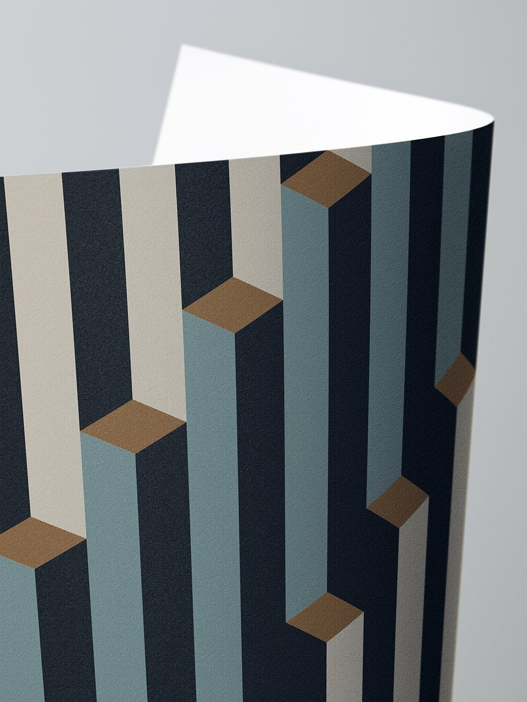 Jupiter10 geometric mid-century modern wallpaper Riga