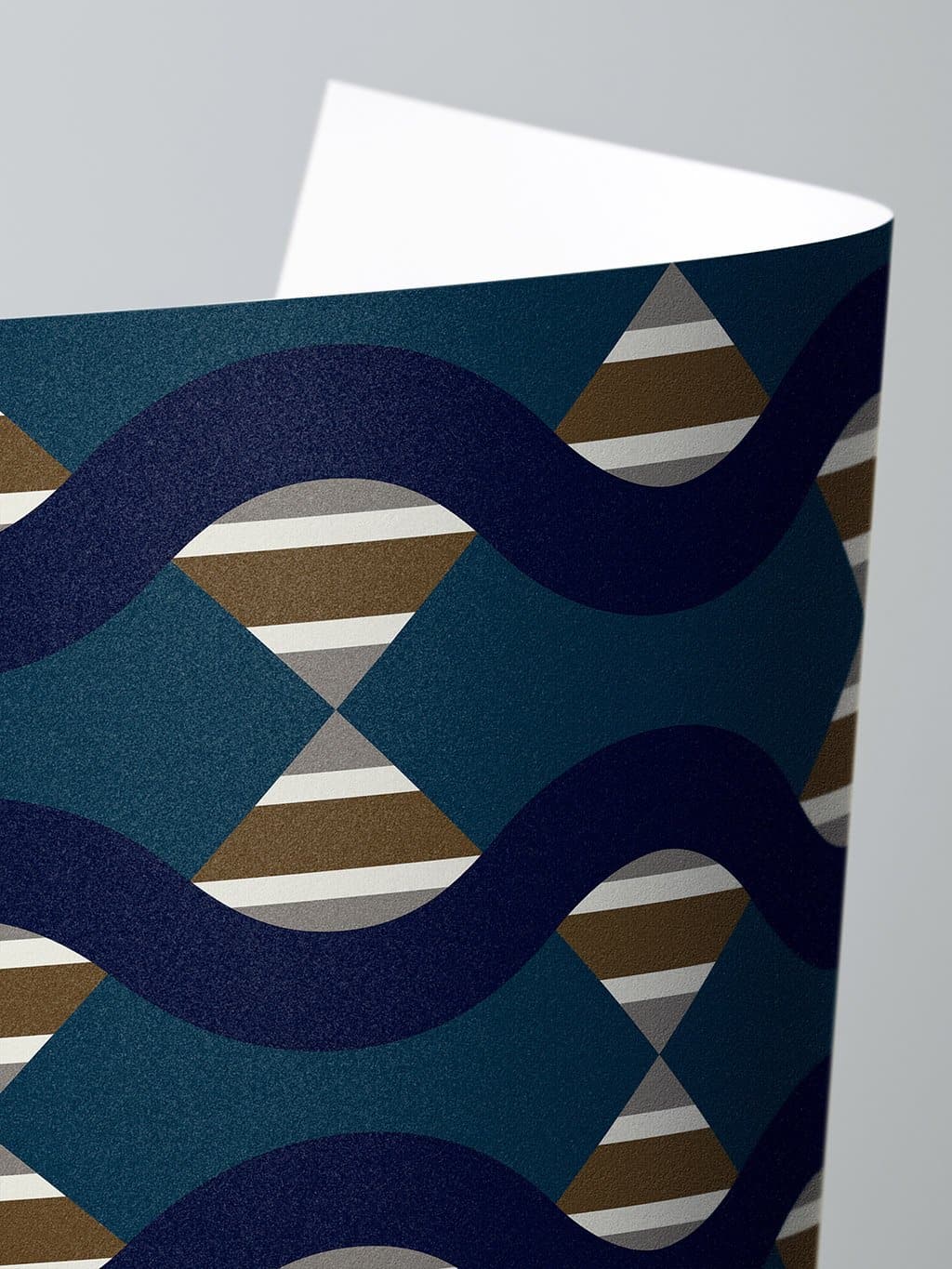 Jupiter10 geometric mid-century modern wallpaper Rio