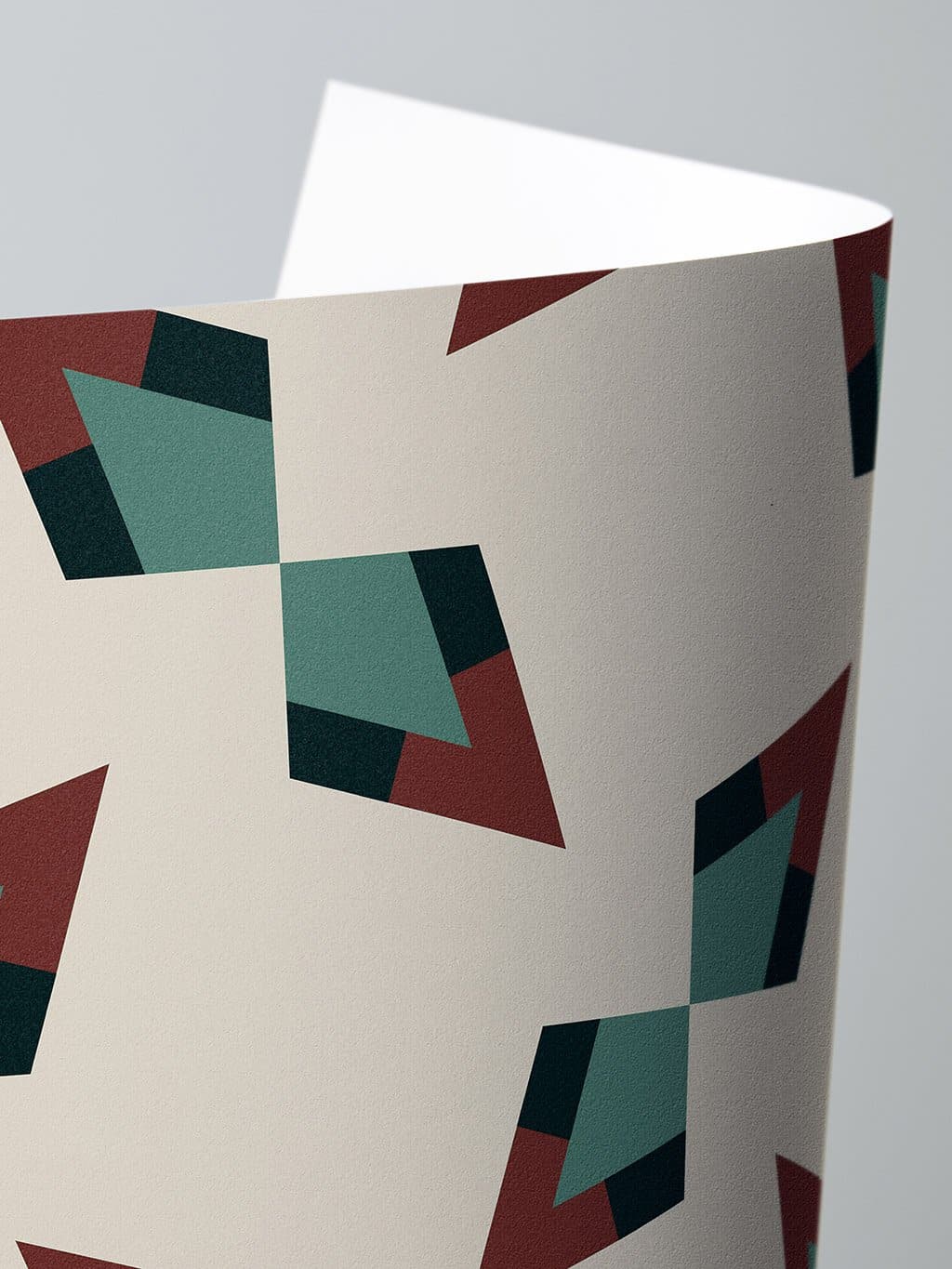 Jupiter10 geometric mid-century modern wallpaper Suva