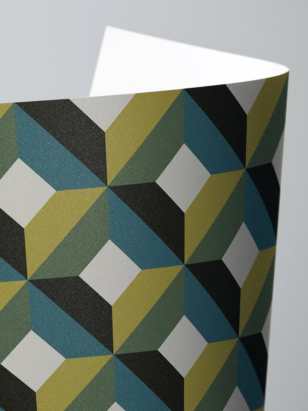 Jupiter10 geometric mid-century modern wallpaper Tallinn