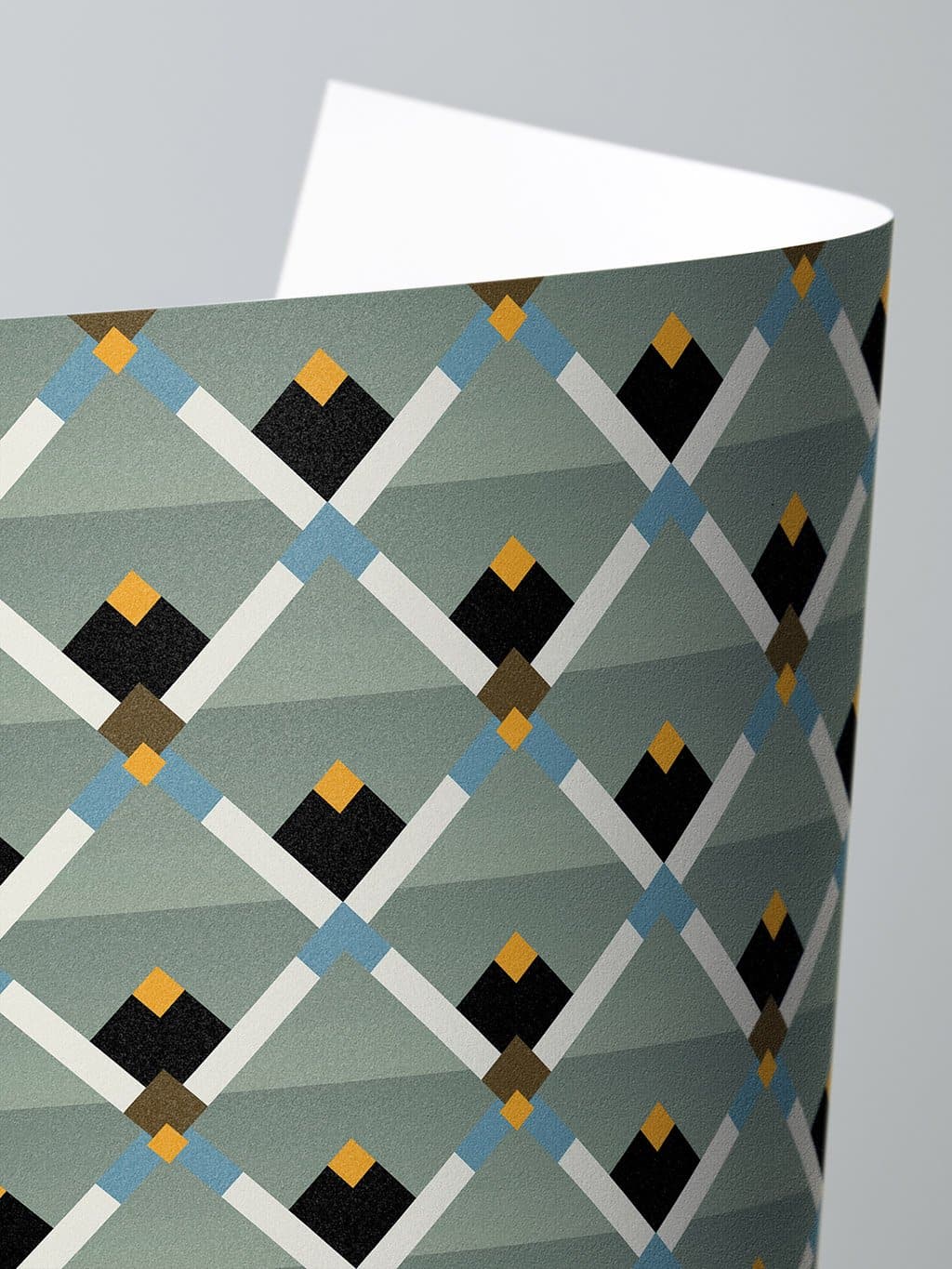 Jupiter10 geometric mid-century modern wallpaper Toulouse