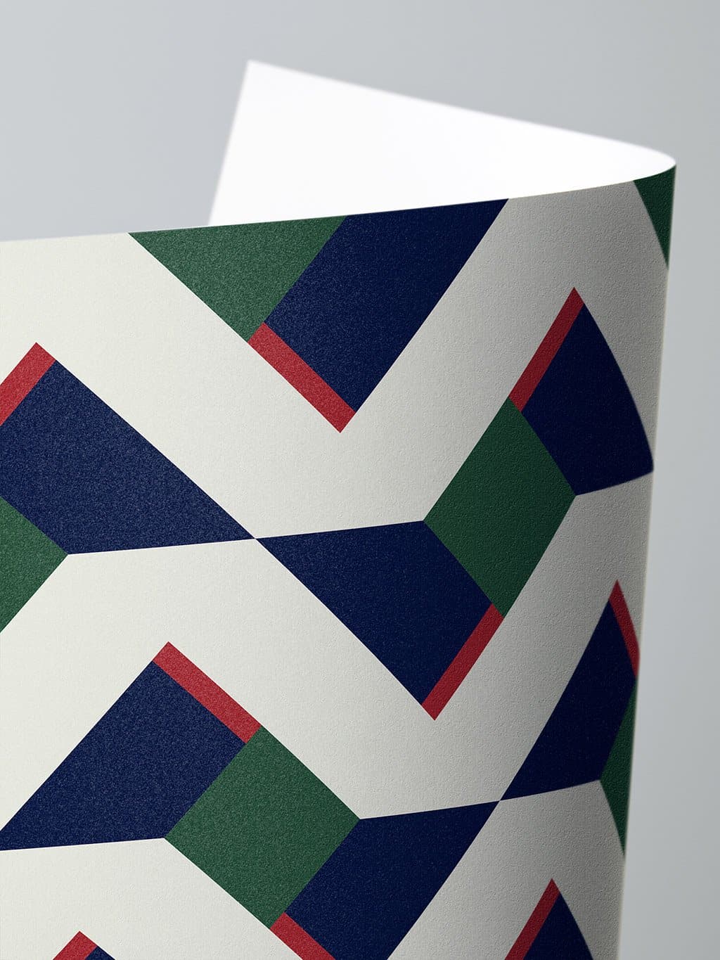 Jupiter10 geometric mid-century modern wallpaper Turin