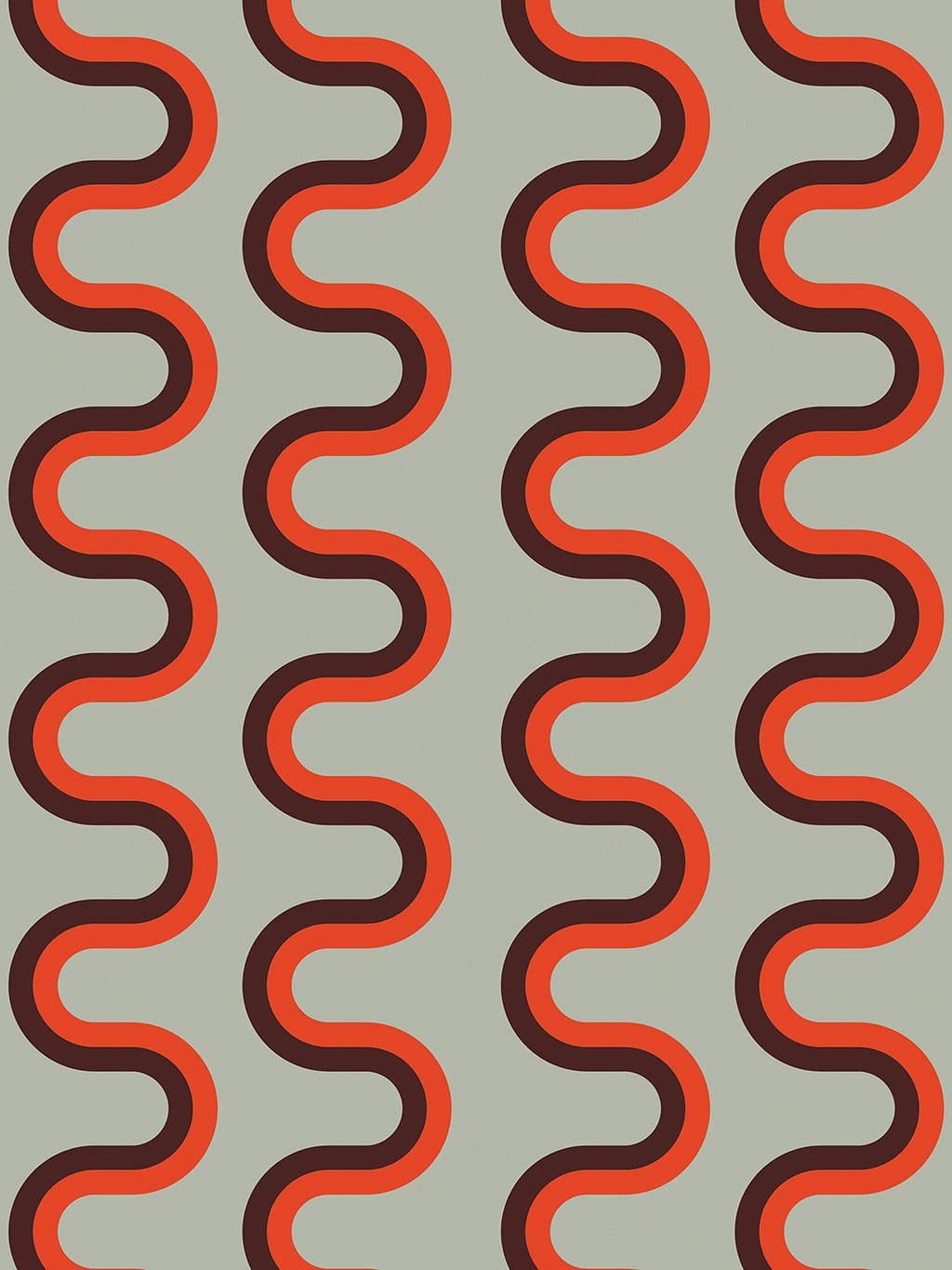 Jupiter10 geometric mid-century modern wallpaper Zanzibar