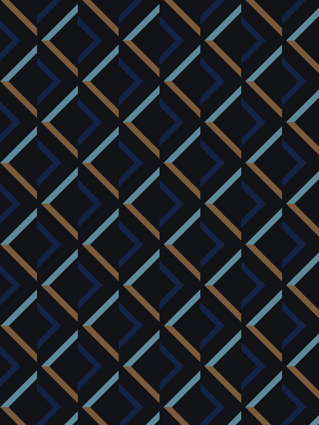 Jupiter10 geometric mid-century modern wallpaper Zurich