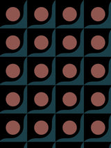 Jupiter10 geometric mid-century modern wallpaper Antwerp