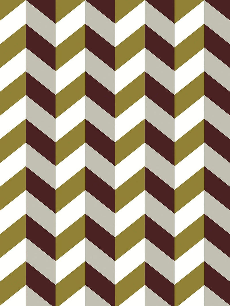 Jupiter10 geometric mid-century modern wallpaper Bruges