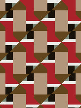 Jupiter10 geometric mid-century modern wallpaper Budapest