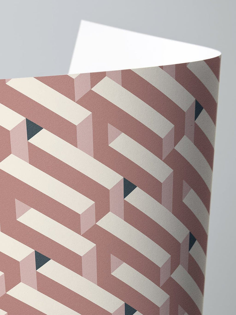 Jupiter10 geometric mid-century modern wallpaper Buenos Aires