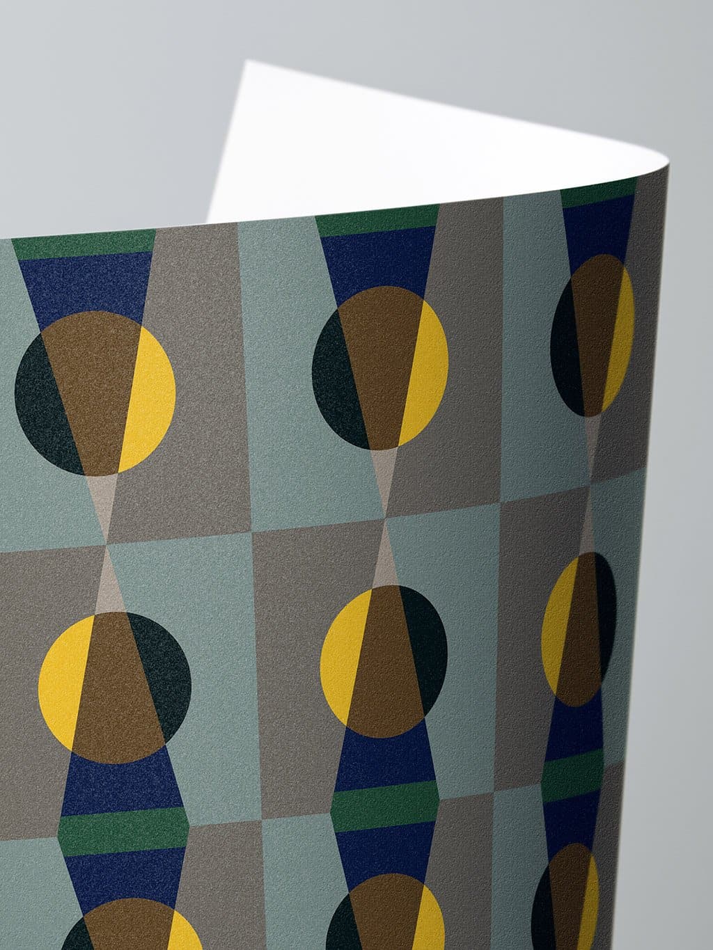 Jupiter10 geometric mid-century modern wallpaper Cairo