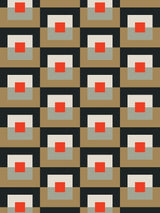 Jupiter10 geometric mid-century modern wallpaper Cordoba