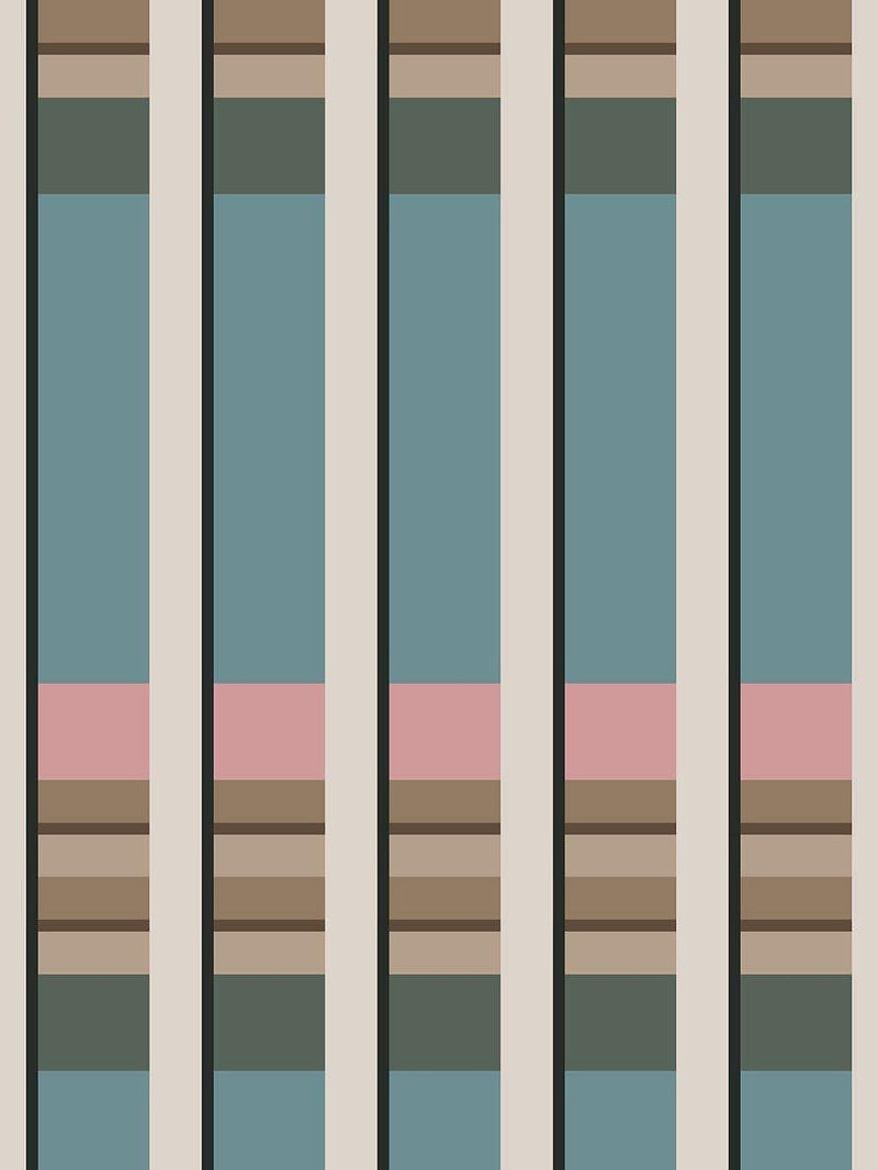 Jupiter10 geometric mid-century modern wallpaper Ettore