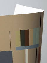 Jupiter10 geometric mid-century modern wallpaper Freya