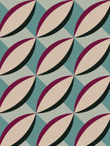 Jupiter10 geometric mid-century modern wallpaper Hanoi
