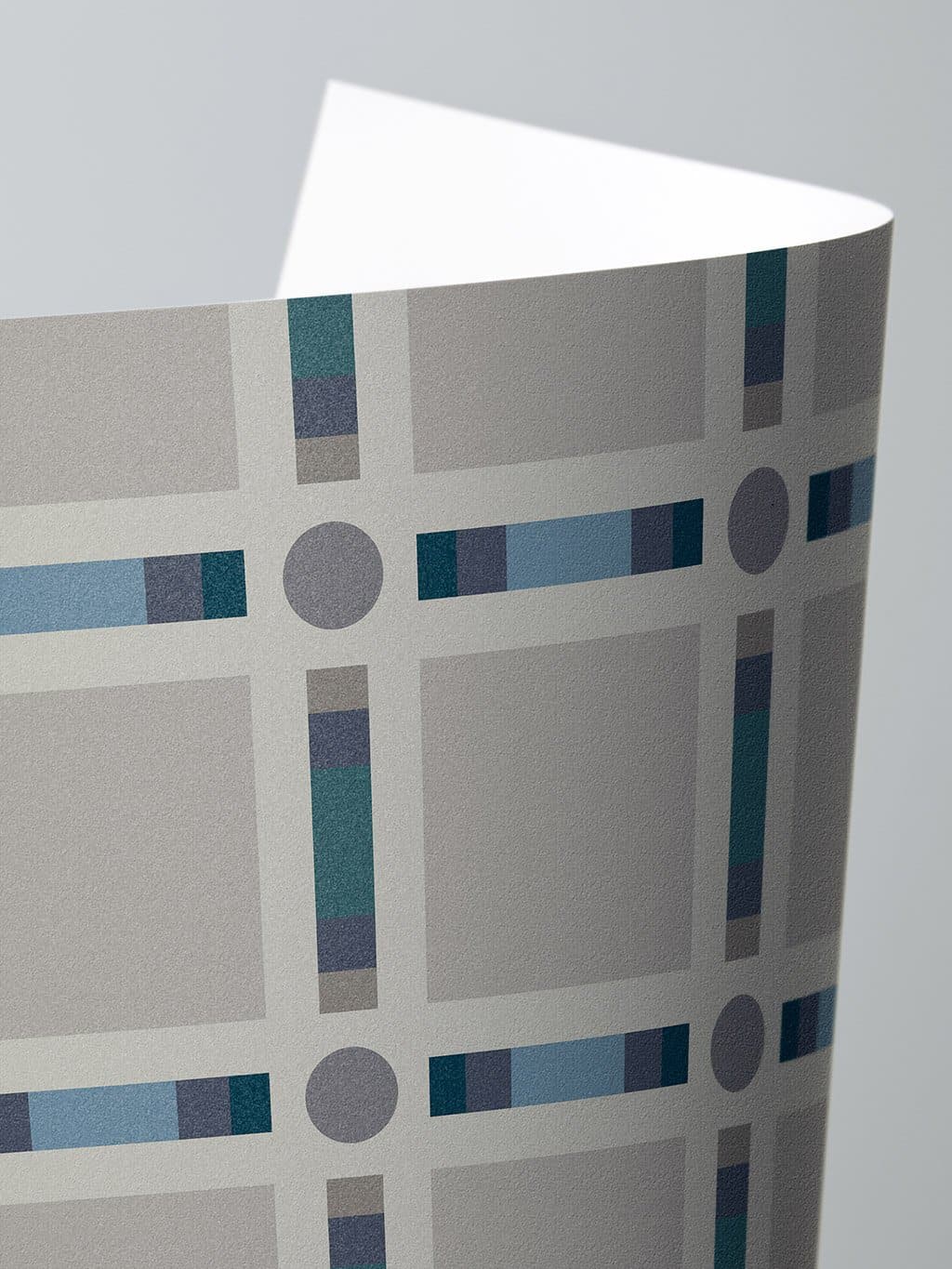 Jupiter10 geometric mid-century modern wallpaper Helsinki