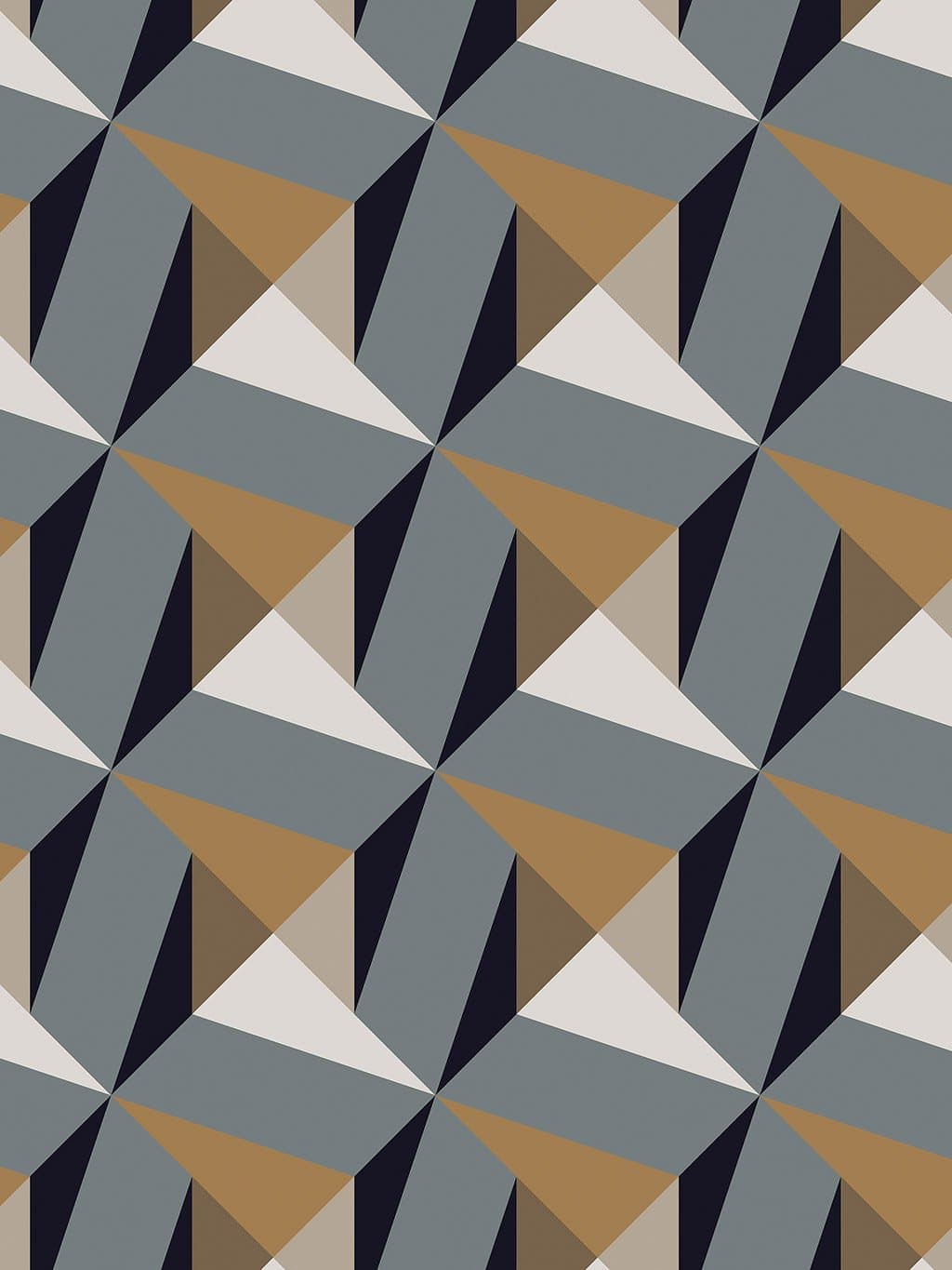 Jupiter10 geometric mid-century modern wallpaper Kiev