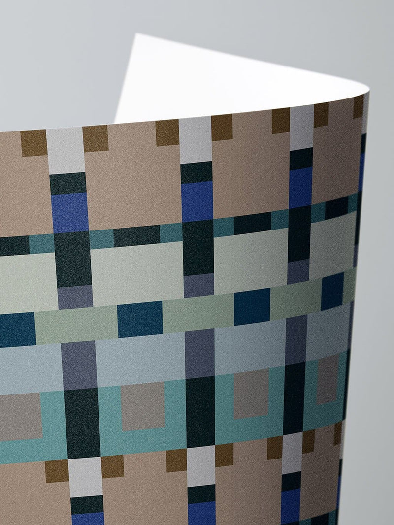 Jupiter10 geometric mid-century modern wallpaper Lhasa