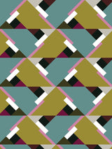 Jupiter10 geometric mid-century modern wallpaper Lima