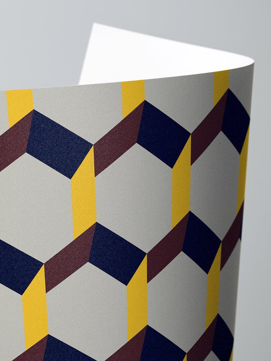 Jupiter10 geometric mid-century modern wallpaper Malmo