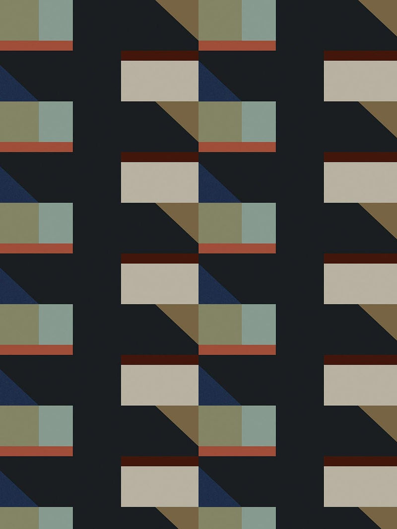 Jupiter10 geometric mid-century modern wallpaper Melbourne