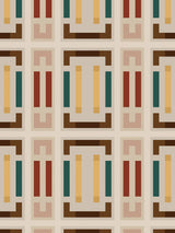 Jupiter10 geometric mid-century modern wallpaper Monaco
