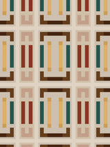 Jupiter10 geometric mid-century modern wallpaper Monaco