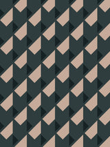 Jupiter10 geometric mid-century modern wallpaper Munich