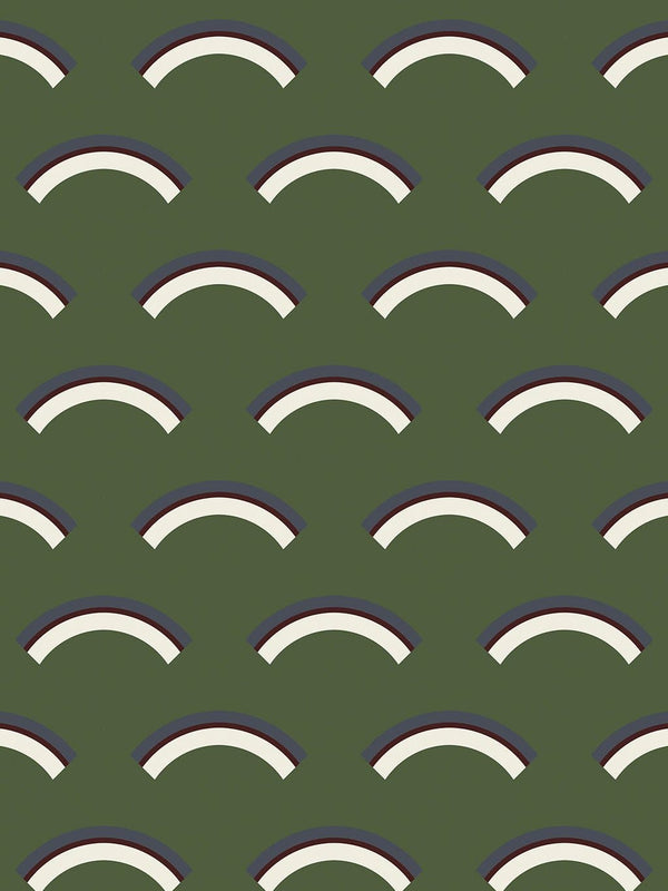 Jupiter10 geometric mid-century modern wallpaper Nassau