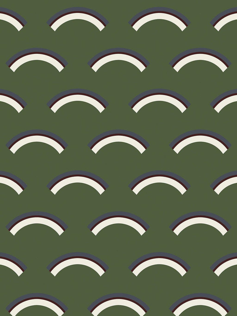 Jupiter10 geometric mid-century modern wallpaper Nassau