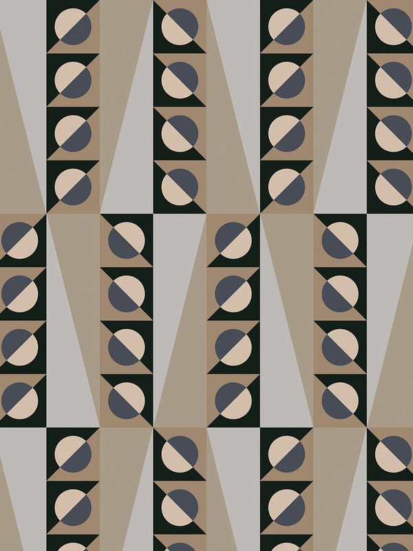 Jupiter10 geometric mid-century modern wallpaper Omsk
