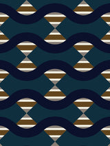 Jupiter10 geometric mid-century modern wallpaper Rio