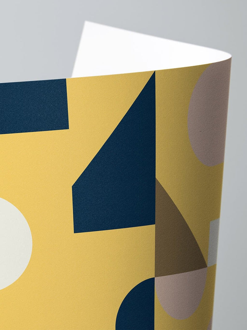 Jupiter10 geometric mid-century modern wallpaper San Marino