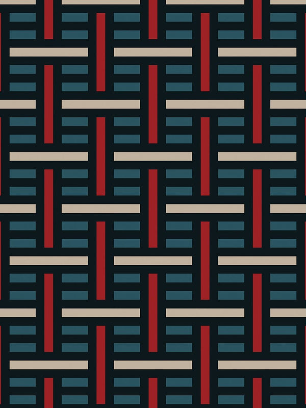 Jupiter10 geometric mid-century modern wallpaper Taipei