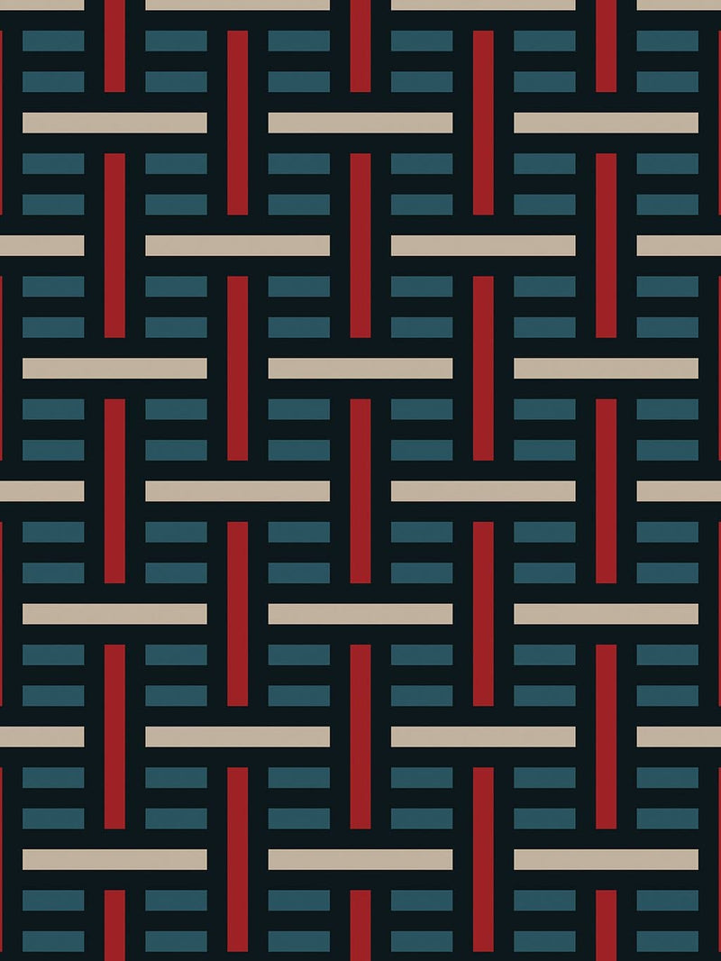 Jupiter10 geometric mid-century modern wallpaper Taipei