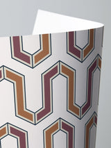 Jupiter10 geometric mid-century modern wallpaper Tunis