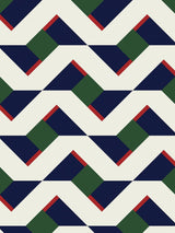 Jupiter10 geometric mid-century modern wallpaper Turin
