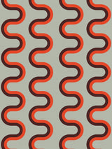 Jupiter10 geometric mid-century modern wallpaper Zanzibar