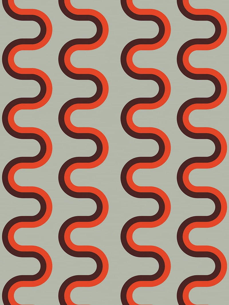 Jupiter10 geometric mid-century modern wallpaper Zanzibar